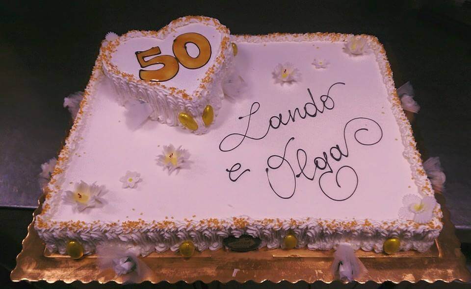 Torta per anniversario – Pasticceria La Golosa